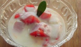 酸奶喜欢吃瓜,夏日消暑新选择