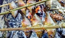 农村小孩吃烤瓜,农村小孩的烤瓜时光